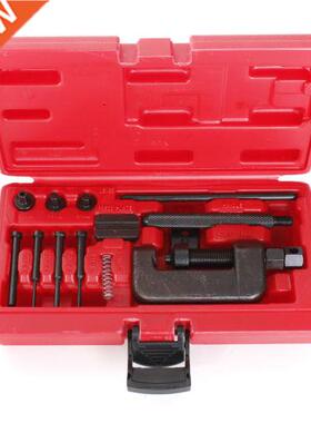 Motorcycle Chain Splitter Breaker Motorbike Riveting Tool He