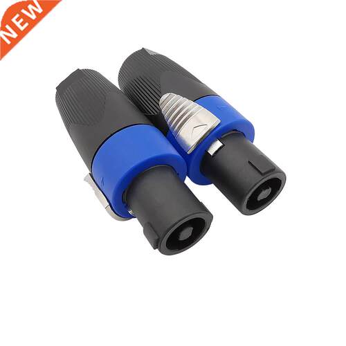 1/2Pcs 4 Pole NL4FC Speakon Connector Audio Speaker Plug Twi