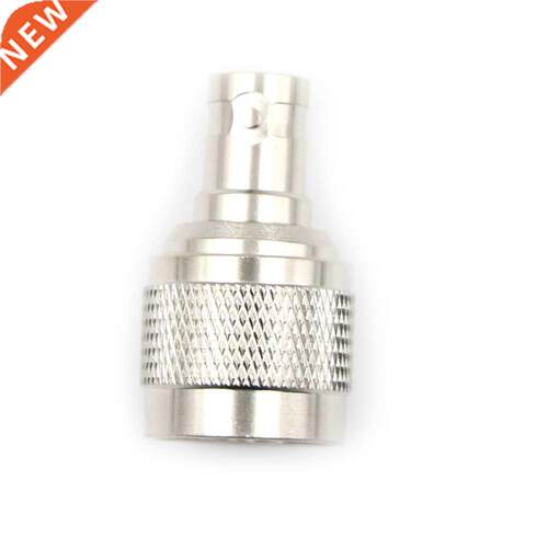 N Type Silver Tone Male Jack To BNC Female Plug Straight Con