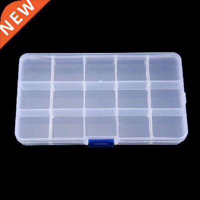 10/15/28/36 Slots Clear Plaic Empty orage Box for Nail