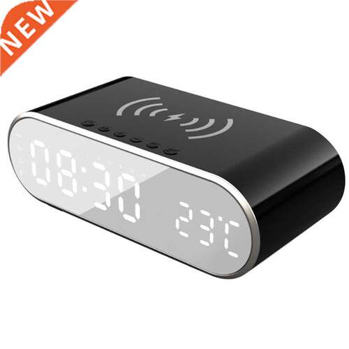 Digital Alarm Clocks With Wireless Charging, USB Charger Ala