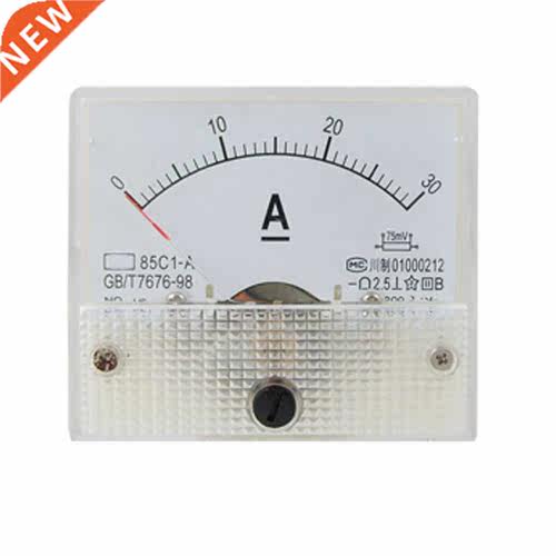 85C1 Analog Current Panel Meter DC 30A AMP Ammeter