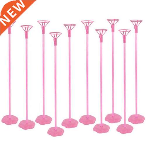 10 PCS Balloon Holder | Latex Balloon Stick | Multicolor