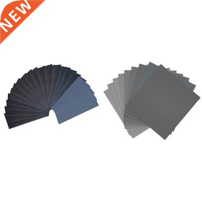 39 Pcs 120 to 3000 Grit Wet Dry Sandpaper Assortment 9X3.6 I