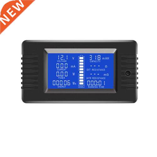 DC Voltmeter Ammeter LCD Display Digital Current Wattmeter P