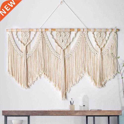 Macrame Wall Hanging Handwoven Bohemian Cotton Rope Boho