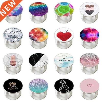 Round Finger Grip Mobile Phone Holder Expanding Stand Grip S