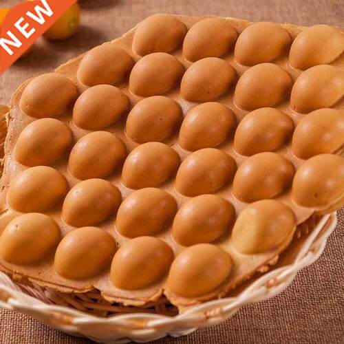 QQ Egg Bubble Puff Cake Baking Pan Waffle Maker Mold Plate N