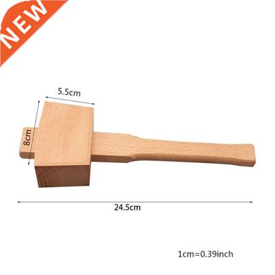 Beech Solid Carpenter Wood Wooden Mallet Hammer Handle Woodw