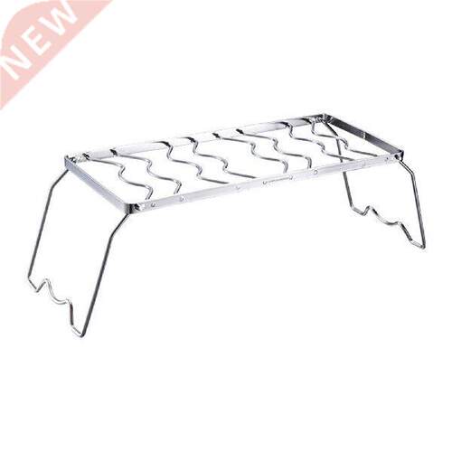 Portable Grills Stainless Steel Camping Grill With A