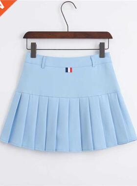 6 Color New Summer Golf Skirts Preppy Style Stripe Women Ski