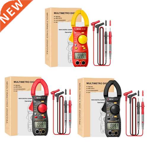 Dgtal Clamp Meter Multmeter Voltage Tester Auto-rangng M