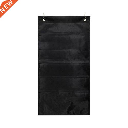 Organizer Wall Mounted With Hooks Storage Door Portable Maga