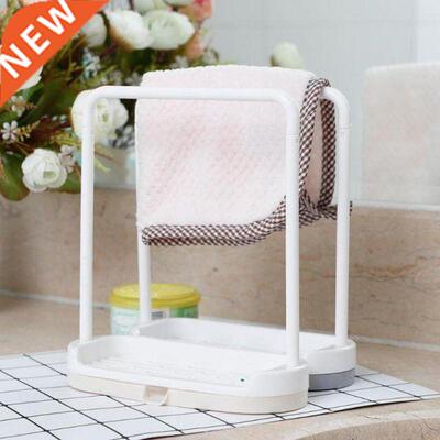1PC Plastic Kitchen Rag Sponge Storage Rack Dishcloth Drain