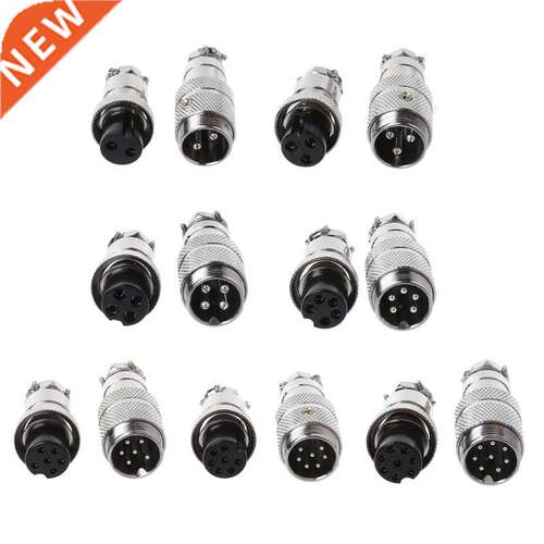 Gx16 Butting Aviation Male Connector Female Plug 2//4/5/6/7