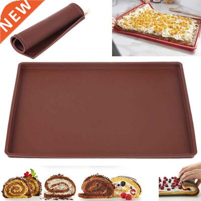 Non-Stick Silicone Baking Mat 31Cm Cake Roll Pad Swiss Roll