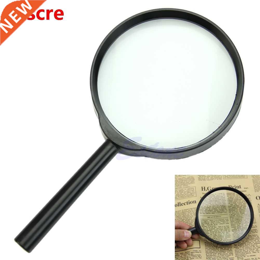 5X 100mm Hand Held Reading Magnifier Magnifying Glass Lens J
