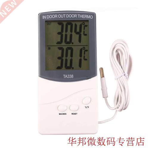 Indoor Outdoor Thermo Temperature Meter Electronic LCD Max-M