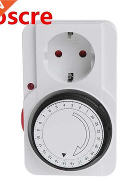 24H Mechanical Electrical EU Plug Program Timer Power Switch