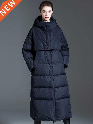 Winter women's high-quality down jacket loose casual