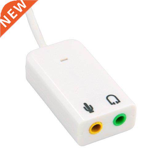 USB 2.0 Virtual 2.1 Channel Audio effect 7.1 3D Sound Card A