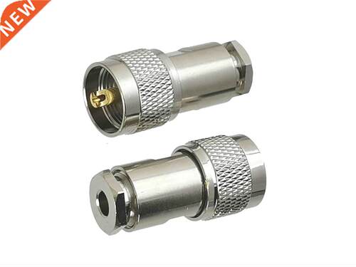 1pcs UHF PL259 Male Plug Connector Clamp RG58 RG142 LMR195 R