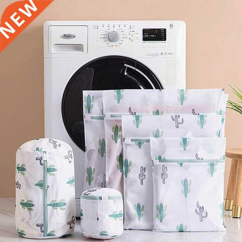 6 Szes Polyester Mesh Wash Laundry Bag For Clothes Underwea