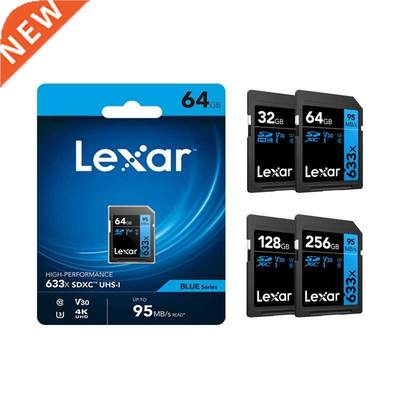 Lexar Professional cards 633x 128GB 256GB SDXC UHS-I SD car