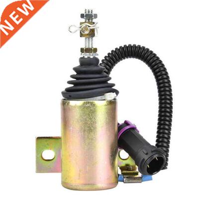 12V Generator Fuel Shut Off Stop Solenoid Valve XHF-1121 E48