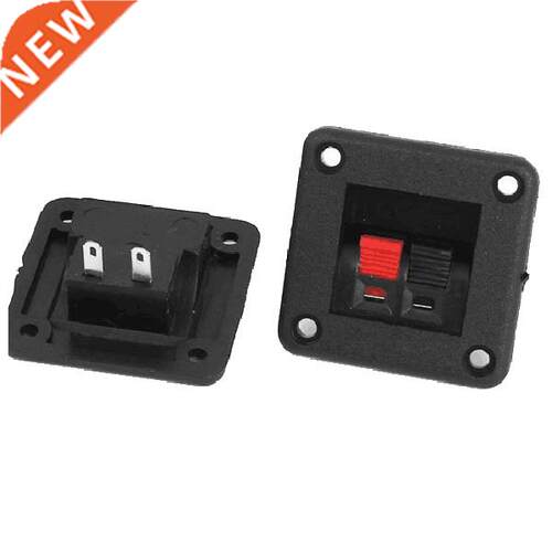 8pcs 2 Way Jack Socket Spring Push Connector Speaker Termina