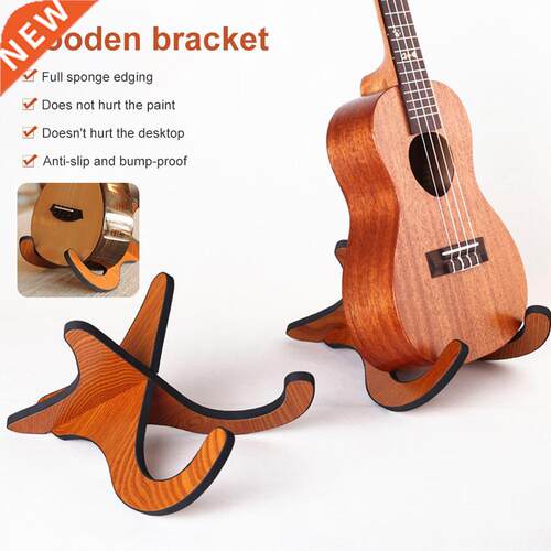 2020 Portable Ukulele Wooden Foldable Holder Stand