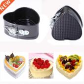 Heart Shape Mold stick Baking Tin Love Pan Non Cake
