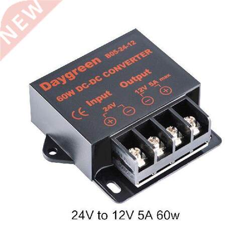 60W 5A DC 12V 24V to 5V Transformer Converter Step Down