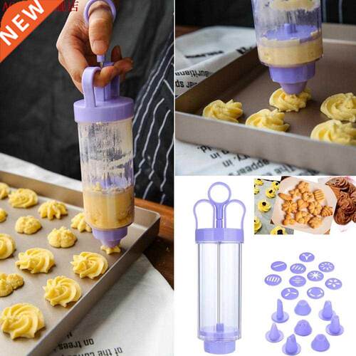 Cookie Biscuit Making Maker Pump Press Machine Decor Kitchen