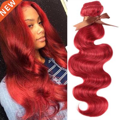 Remy Forte Hair Bundles Brazilian Hair Weave Bundles Red Bun