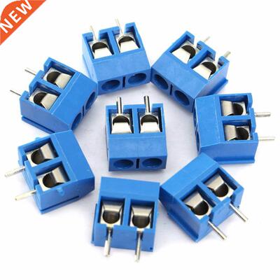 40pcs 5.08mm Pitch ConnectorS Blue 2-Pin Screw Terminal Bloc