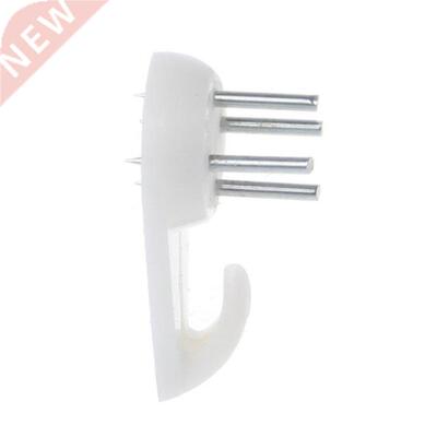 50Pcs White Plastic Invisible Wall Mount Photo Picture Frame