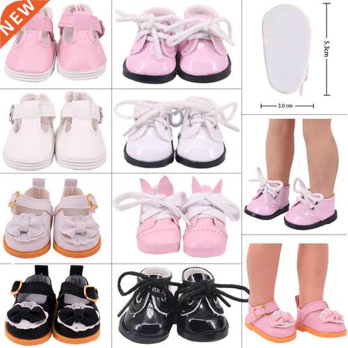 5cm 1/6 BJD Blythe Doll Shoes Cartoon PU Shoes For 14.5 Inc