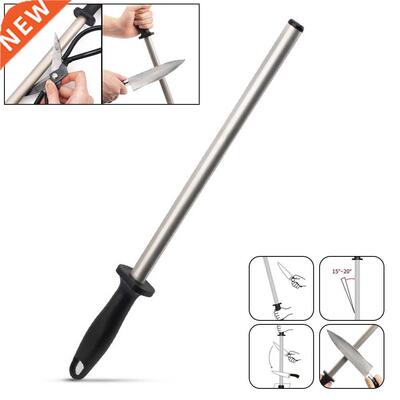 Diamond Carbon Steel Professional Knife Sharpener Rod Kitche