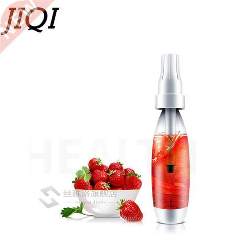 1000ML Portable Soda Siphon Maker  Bubble Fruit Juice Car