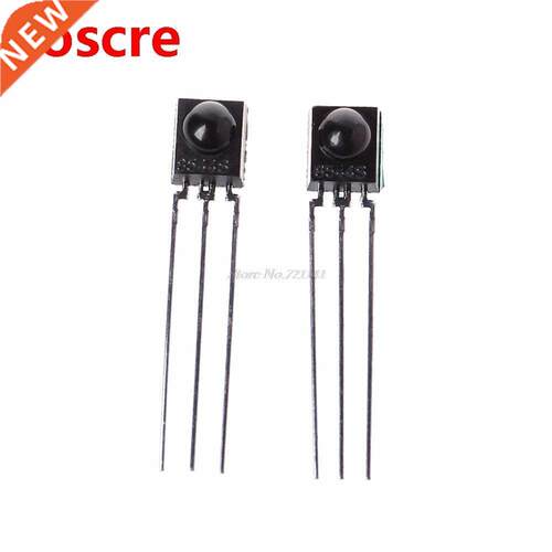 2Pcs DIP-3 IC TSOP4838 IR Receiver Tubes 38Khz Remote Infrar