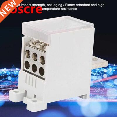 Terminal Block Connectors Terminals 1 in 6 out Circuit Break