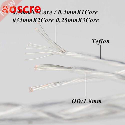 YTER 3Ag Twist OCC silver plated Copper RCA cable audio vide