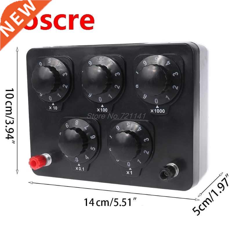 0-9999.9 Ohm Variable Resistance Box Decade Resistor Experim