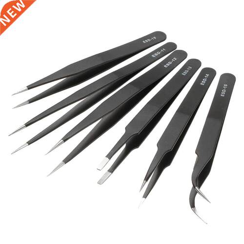 ESD 10-15 Safe Anti-static Tweezers Maintenance Repair Nippe