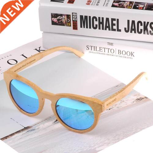 BOBO BIRD Wooden Sunglasses Polaroid Wooden Polarized Handm