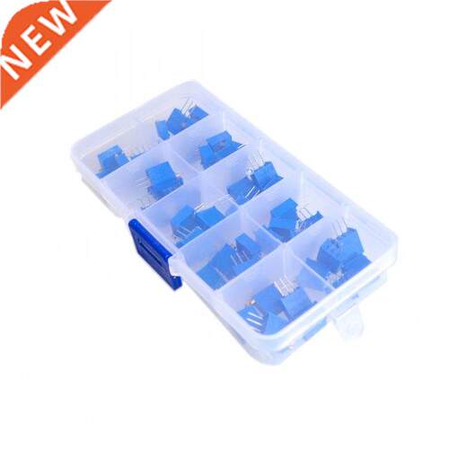 50Pcs/Lot 3296W Multiturn Trimmer Potentiometer Kit High Pre