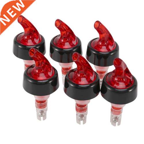 6 Pcs Measure Liquor Pourer,Plastic Measured Liquor Pourer M