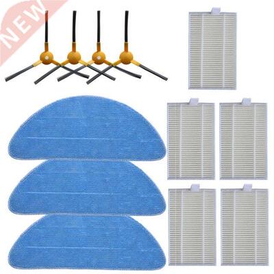 12pcs/set Spare Parts Filter+Side rush+Mop Cloth For AIR X