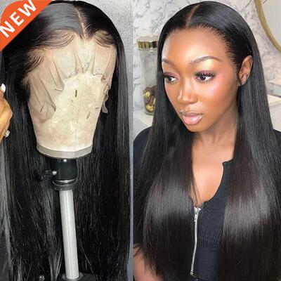 34 36 Inch 13x4 Straight HD Lace Front Wig Human Hair 4x4 5X